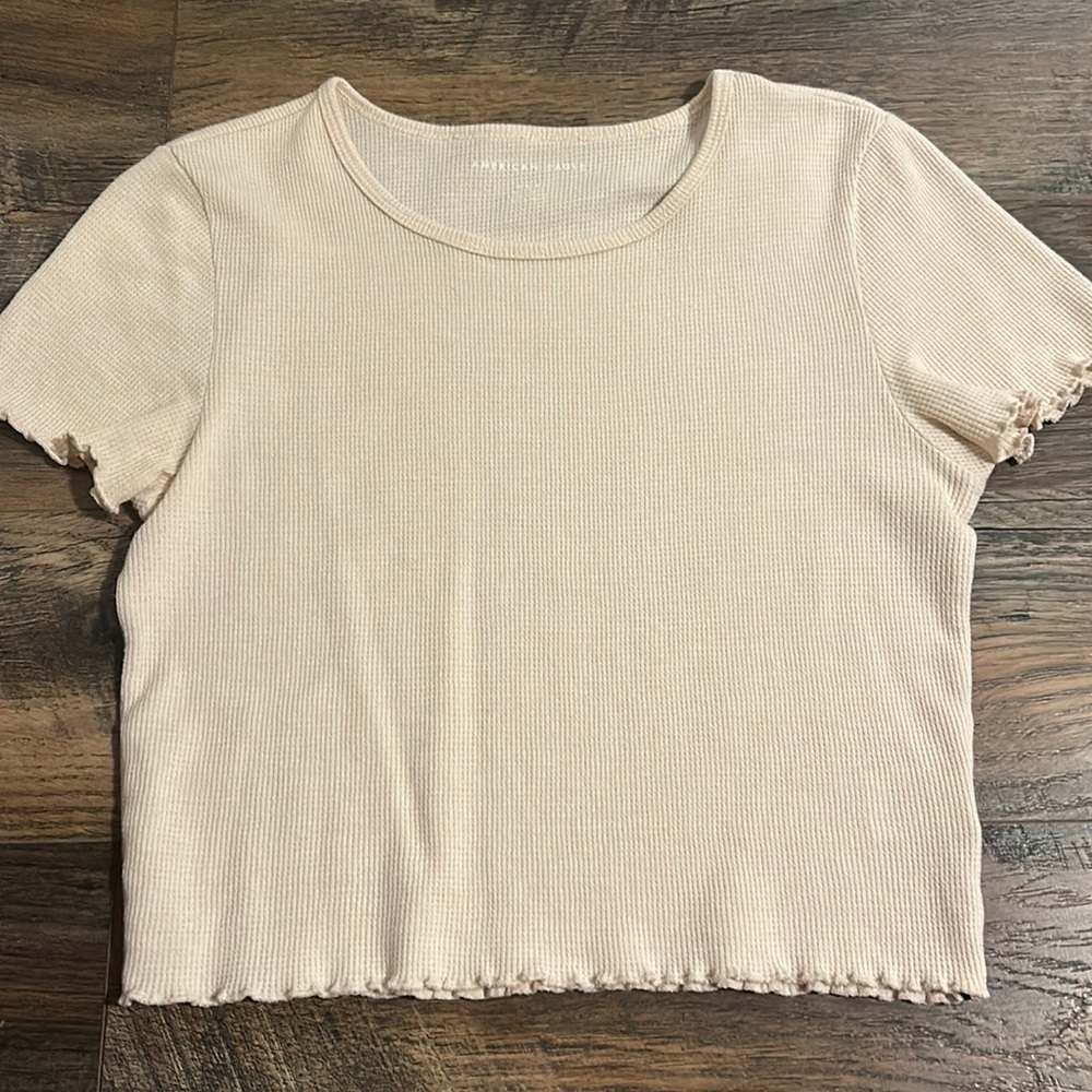 American Eagle Cropped Tee